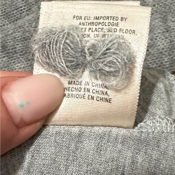 🎁Anthropologie Knitted‎ & Knotted Irina Crewneck Chiffon Sweater XS💓EUC - Picture 7 of 11